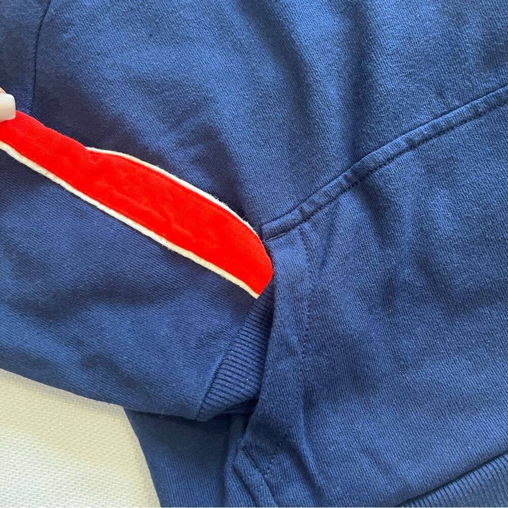 Carter's Sweatpants (4T) Sweatshirt (5T) Set Blue Red Stripe - Picture 4 of 9